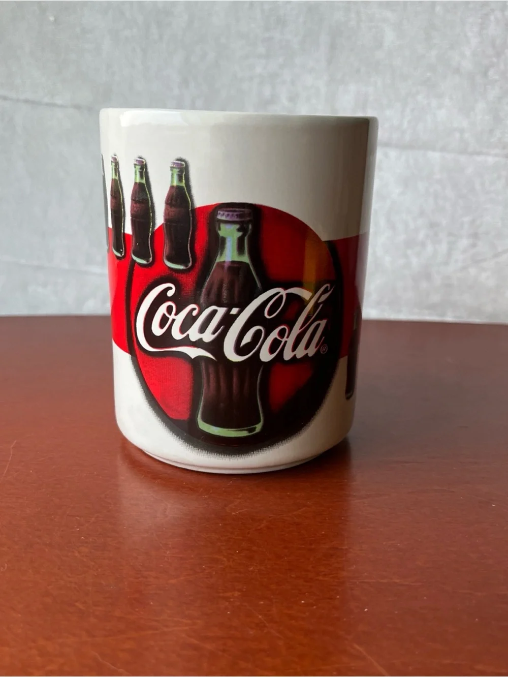 Vtg Lg  20 Oz Coca-Cola Coke Bottles Coffee Mug Cup By Gibson 1997 Retro